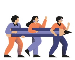 App Redesign & Scaling Illustration