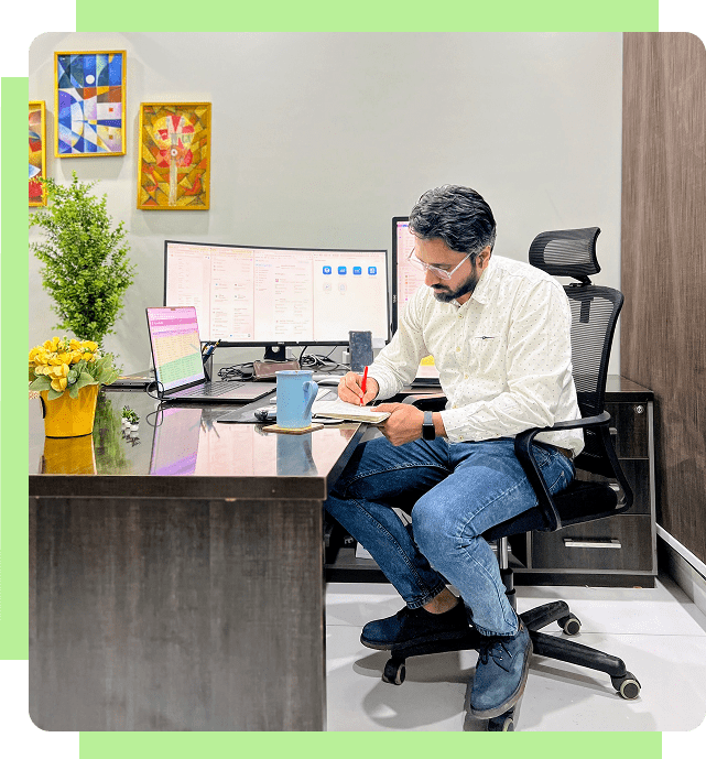 Zeeshan Haider Working