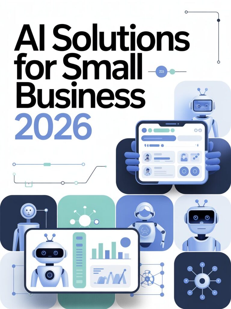 Discover proven AI solutions for small business 2026. Real tools U.S. owners use daily to save time, cut costs, and grow without hiring extra staff.